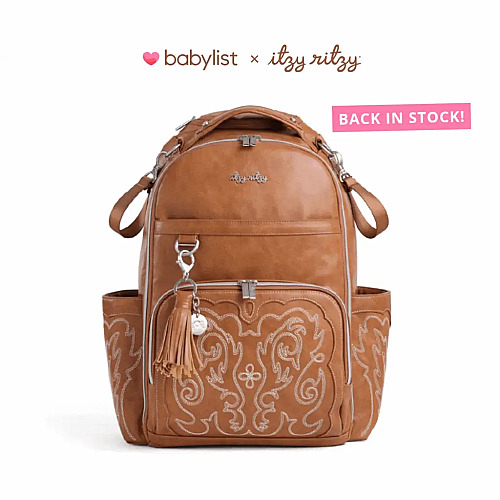 Babylist x Itzy Ritzy Saddle Boss Plus™ Large Diaper Bag Backpack