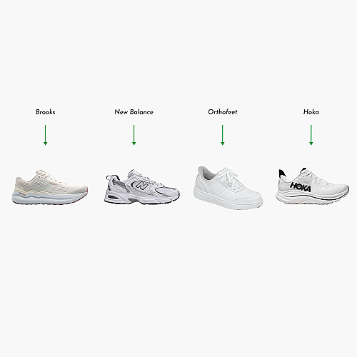 Orthopedic Running Shoes for Women: Orthofeet vs. Hoka, Brooks & New Balance