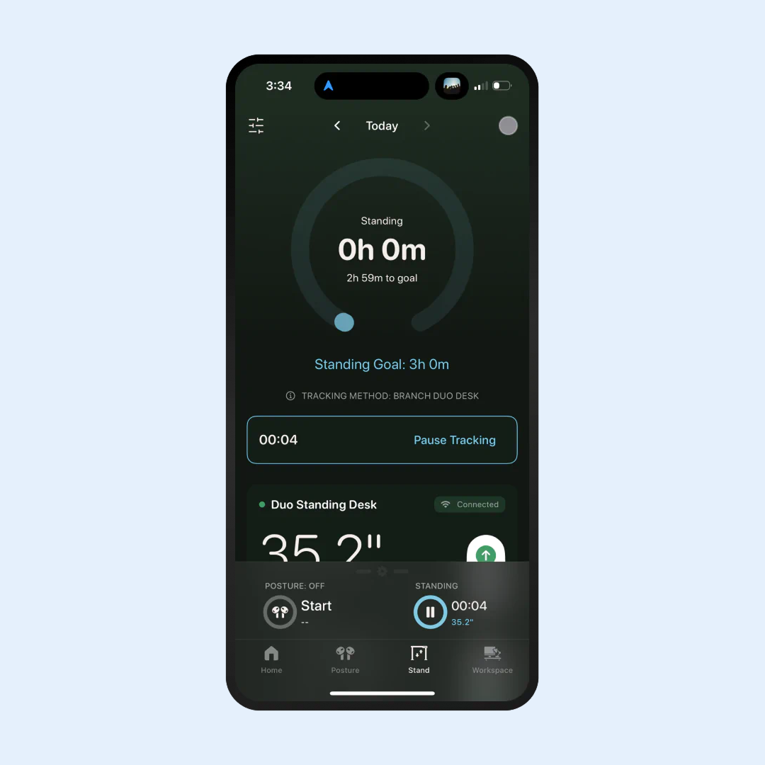 Ergonomics App Branch April Timer