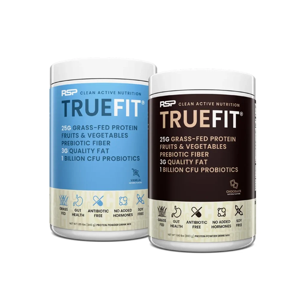 truefit vanilla and chocolate packaging
